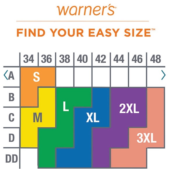 Warner’s No Side Effects Underarm and Back-Smoothing Lightly Lined T-Shirt Bra - Picture 6 of 6